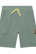 Deux Par Deux Granite Green Bermuda Cargo Short