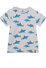 Deux Par Deux Light Grey Shark T-Shirt