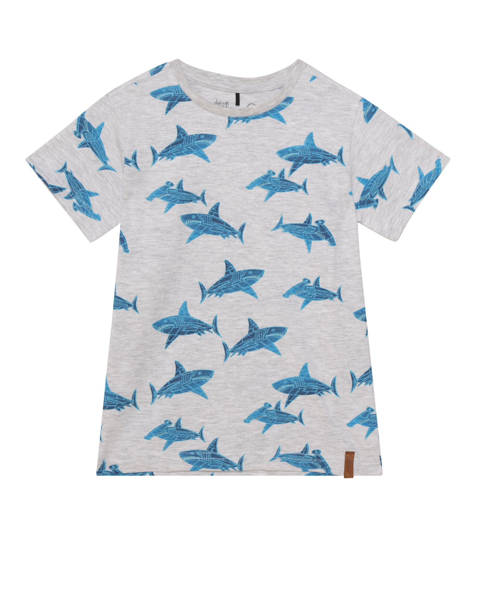 Deux Par Deux Light Grey Shark T-Shirt