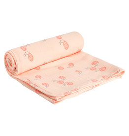 Deux Par Deux Snails Blanket