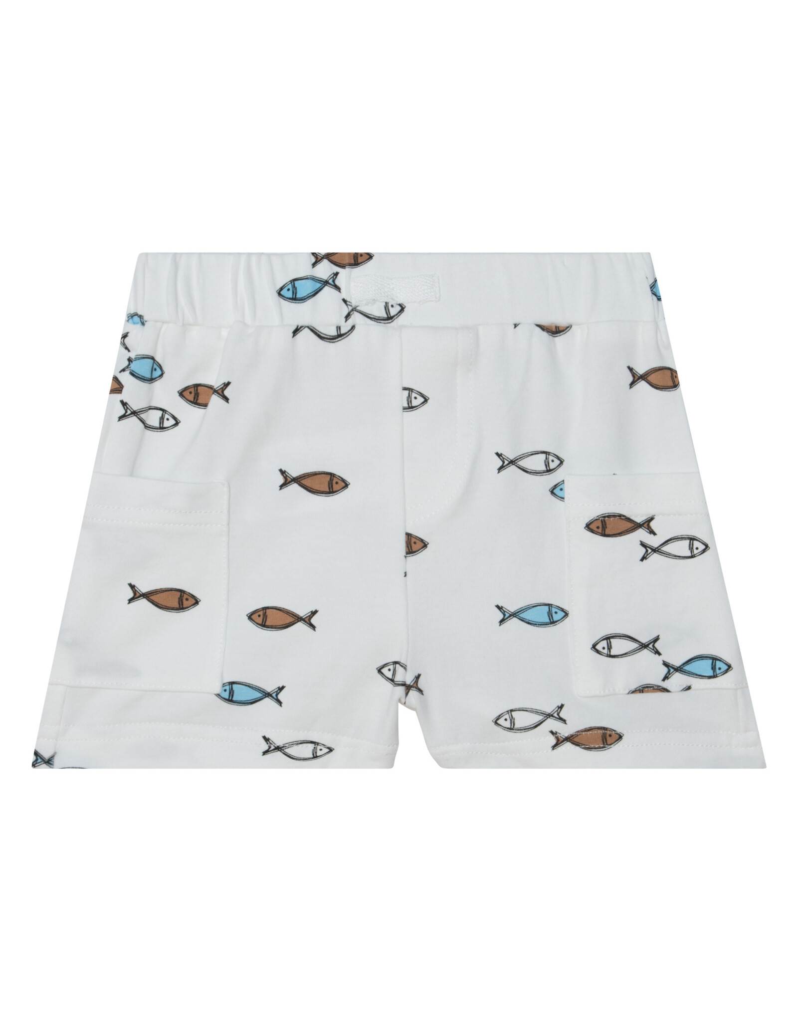 Deux Par Deux Fish Top & Short Set