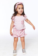Deux Par Deux Light Lilac Raglan Short Sleeve