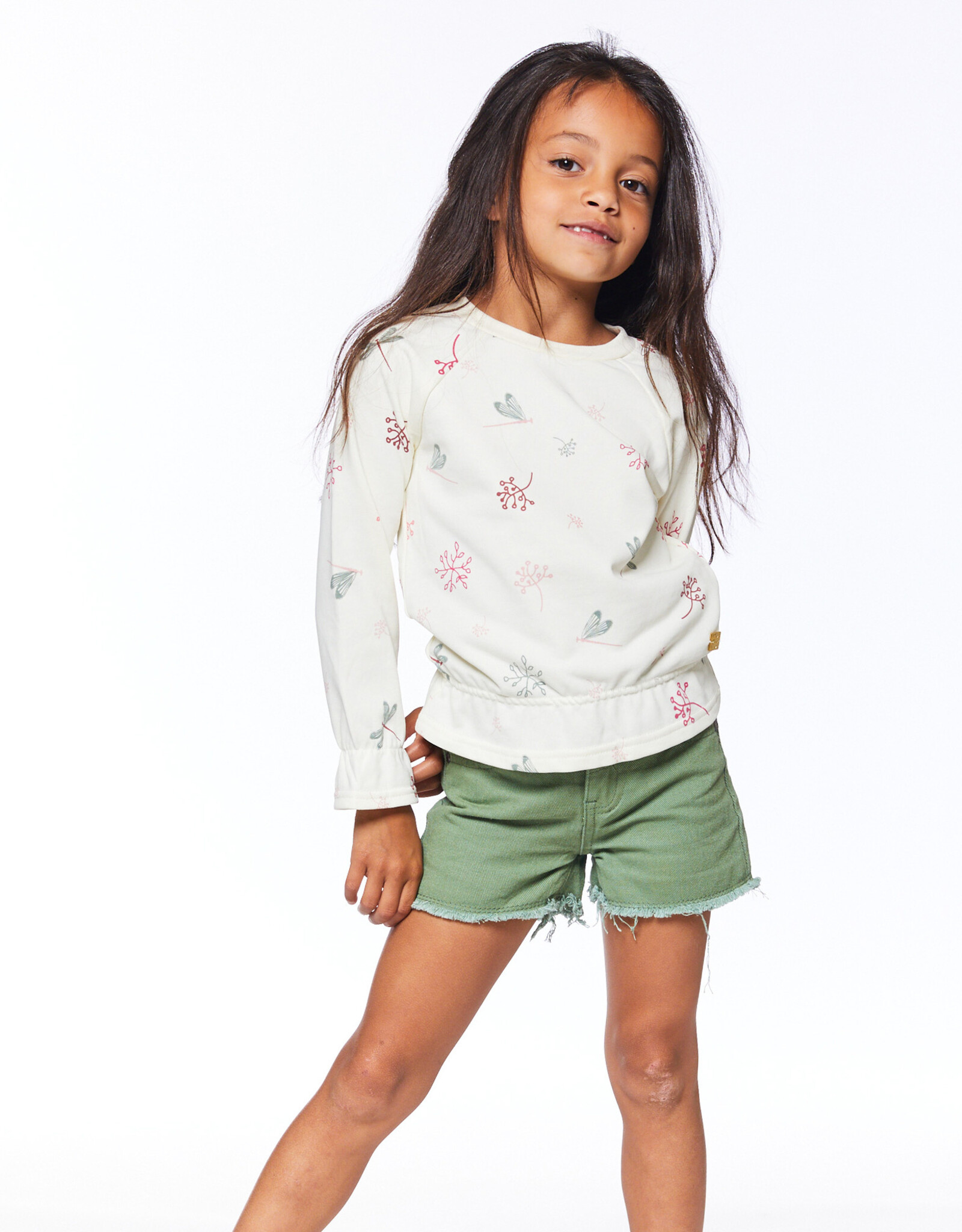 Deux Par Deux Dragonfly Raglan Long Sleeve