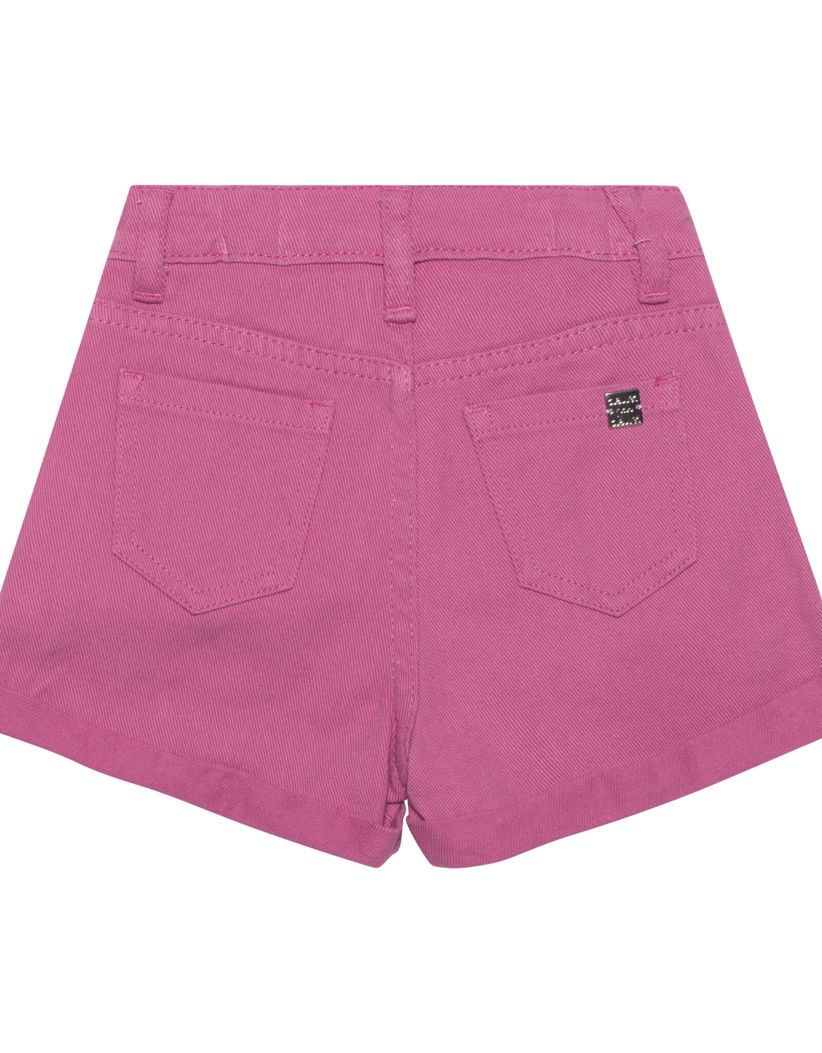 Deux Par Deux Pink Lemonade Denim Shorts