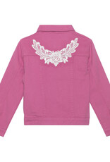 Deux Par Deux Pink Lemonade Denim Jacket