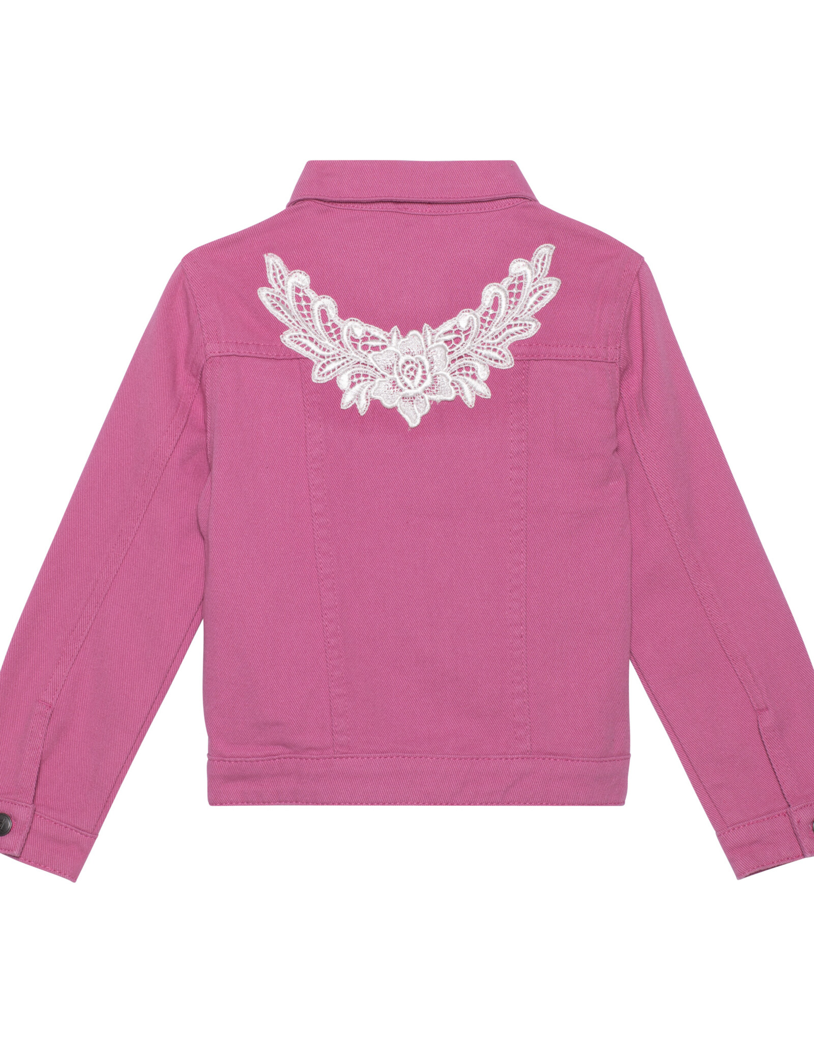 Deux Par Deux Pink Lemonade Denim Jacket