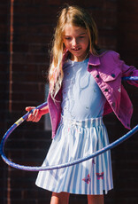 Deux Par Deux Thistle Tank with Crochet Detailing