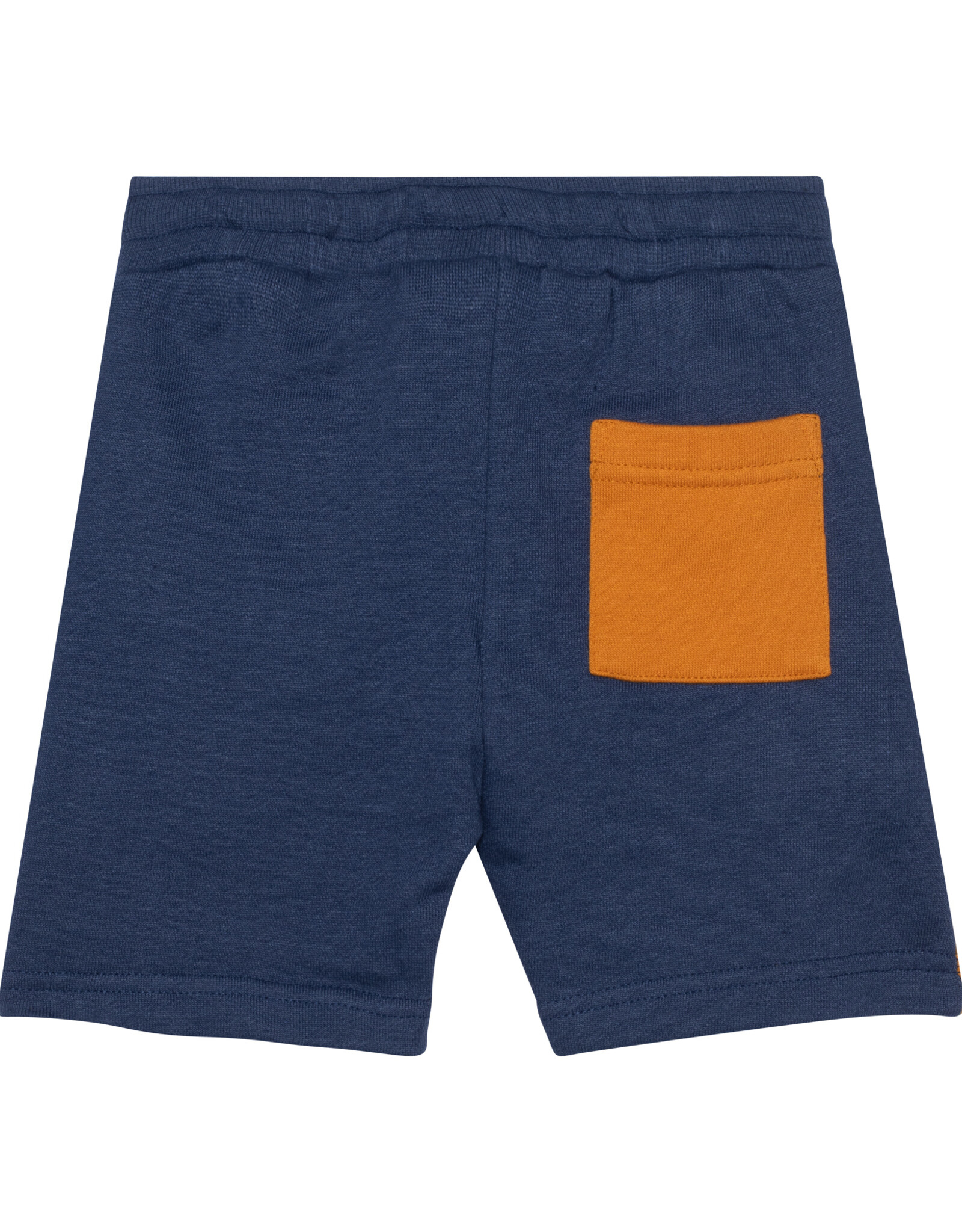 Deux Par Deux Blue Indigo French Terry Short