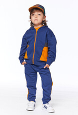 Deux Par Deux Blue Indigo Hoodie