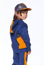 Deux Par Deux Blue Indigo Hoodie