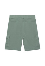 Deux Par Deux Granite Green Bermuda Cargo Short