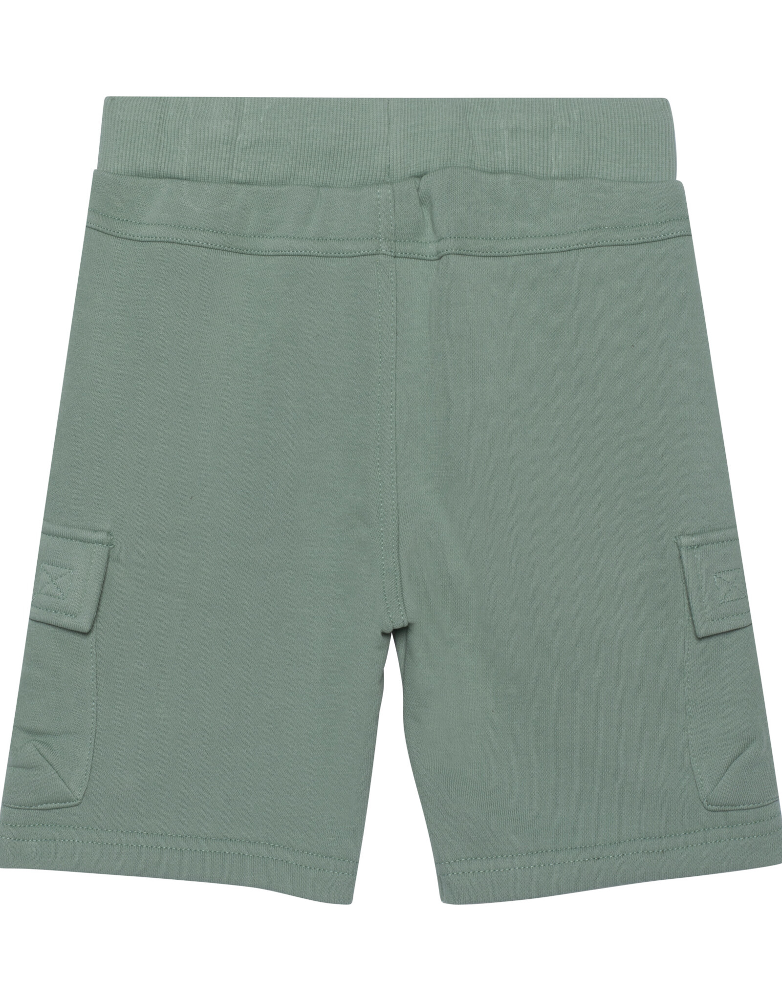 Deux Par Deux Granite Green Bermuda Cargo Short