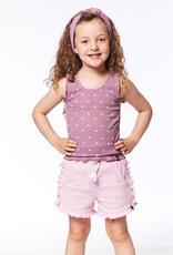 Deux Par Deux Cameo Pink Shorts w/Frill