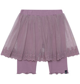 Deux Par Deux Dusty Orchid Lace Skirt w/Biker Short