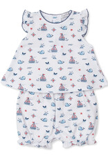 Kissy Kissy Sails n Whales Sunsuit