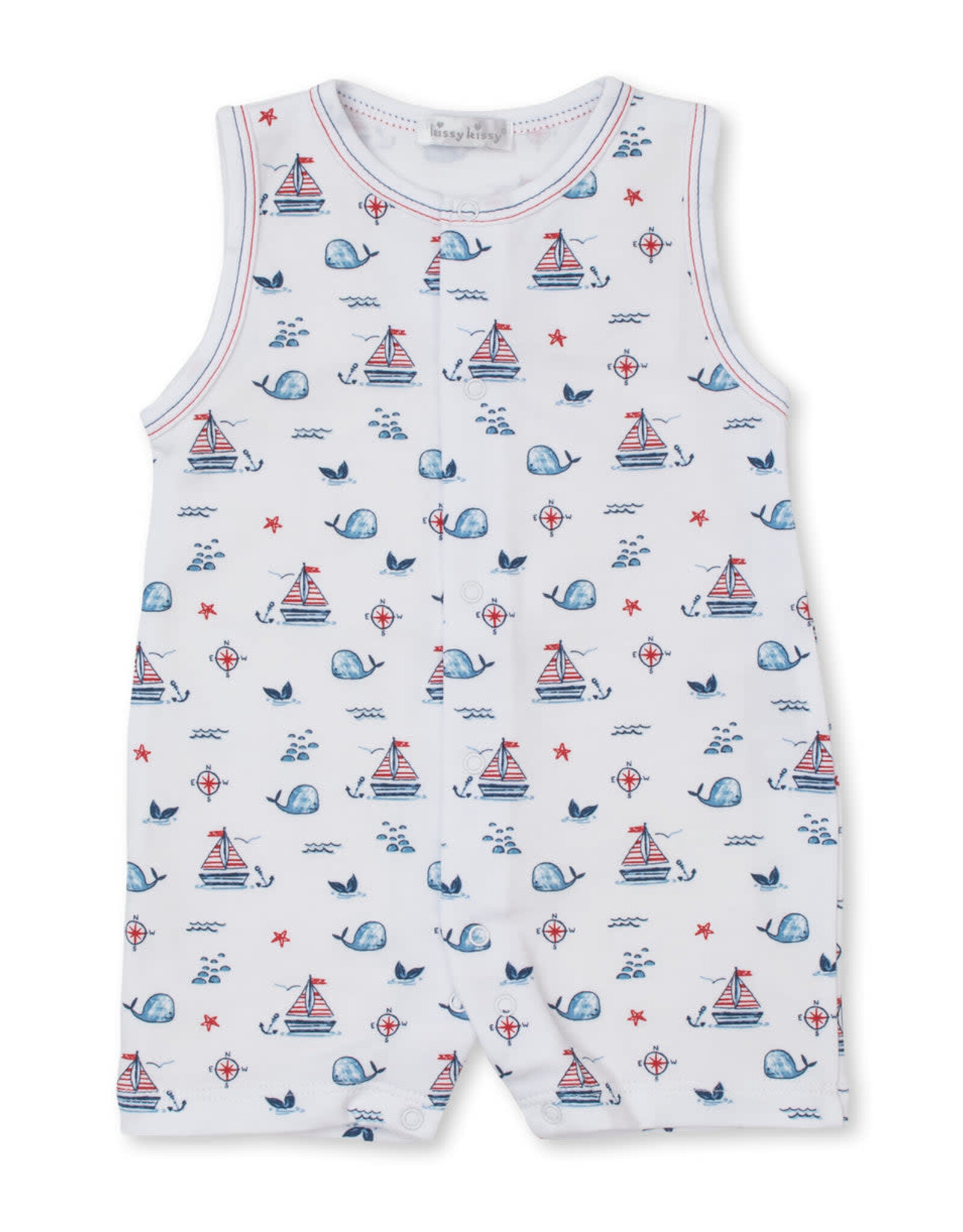 Kissy Kissy Sails n Whales Playsuit