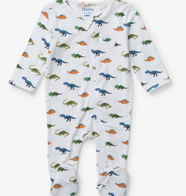 Hatley Painted Dinos Baby Footed Coverall