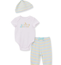 Little Me Easter Bodysuit & Pant Set
