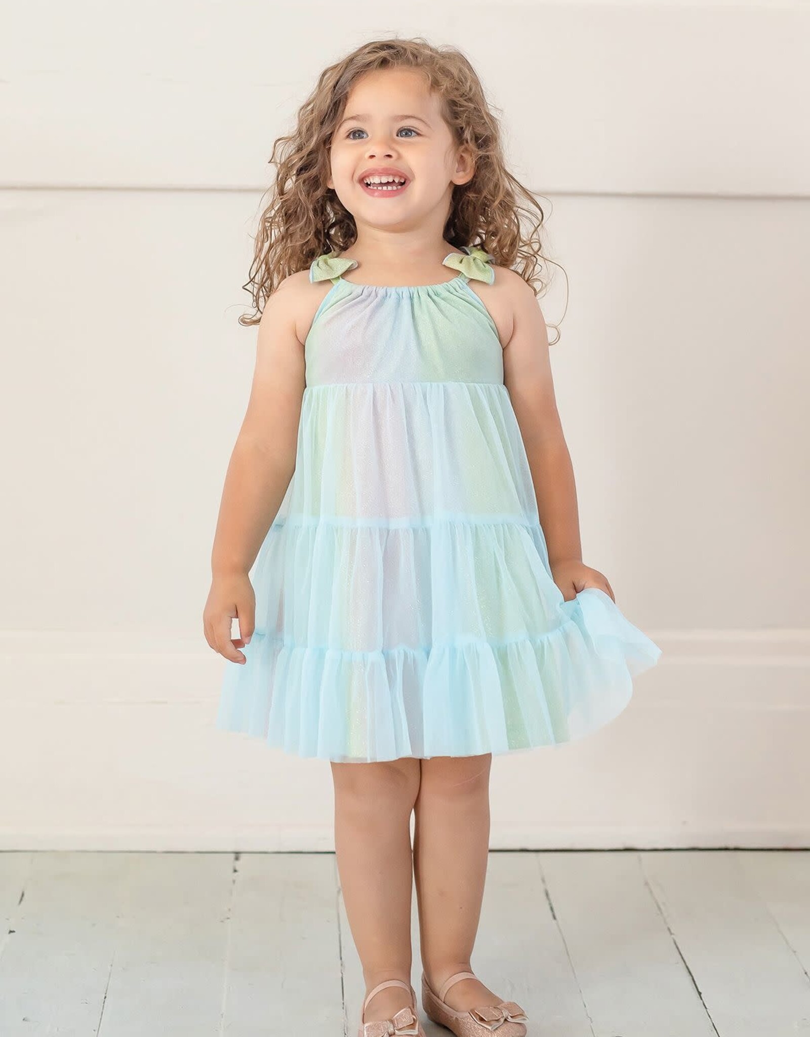 Isobella & Chloe Summer Sparkle Sparkly Tulle Dress