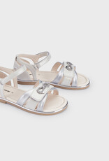 Mayoral Silver Formal Sandals
