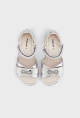 Mayoral Silver Formal Sandals