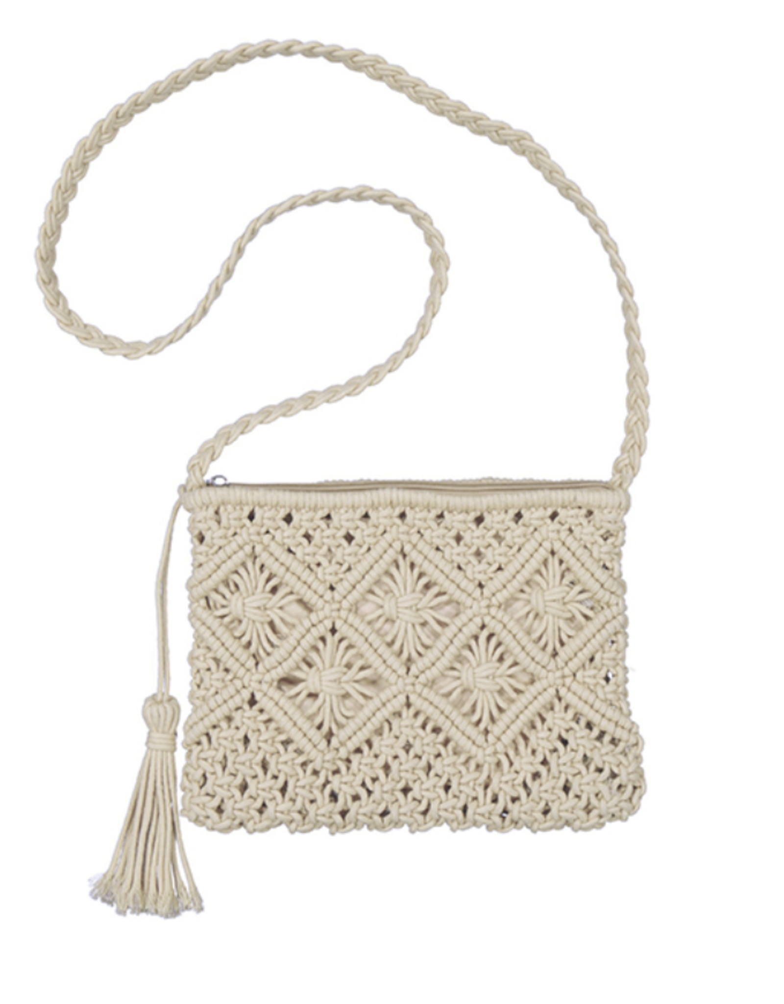 Mayoral Crochet Zippered Bag