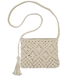 Mayoral Crochet Zippered Bag