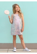 Under the Sea Glitter Tulle Sequin Embroidery Dress