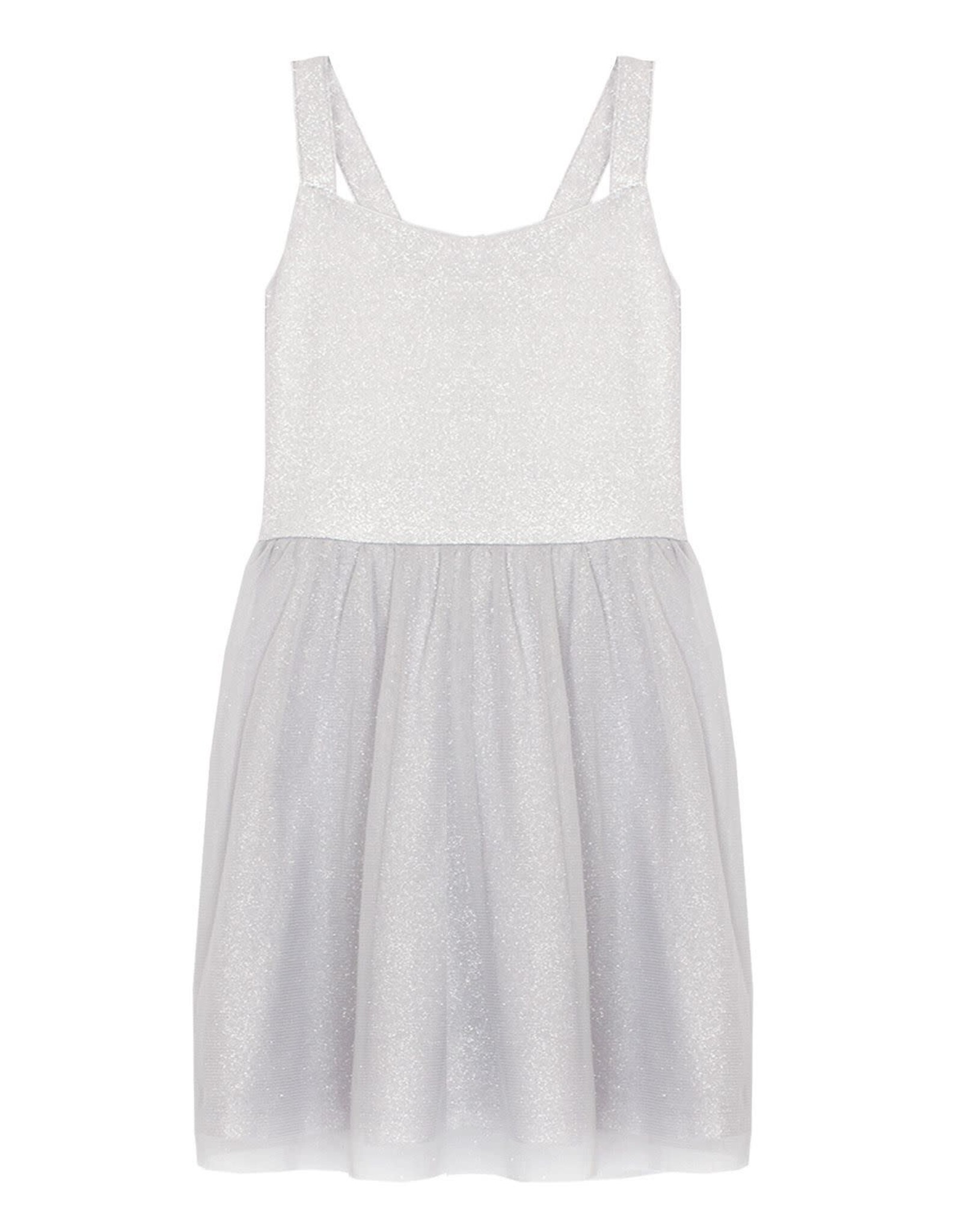 Isobella & Chloe Pixie Dust Sparkly Knit and Tulle Dress