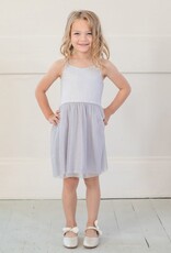 Isobella & Chloe Pixie Dust Sparkly Knit and Tulle Dress