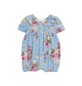 Mabel & Honey Duchess Floral Rayon Romper