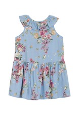 Mabel & Honey Duchess Floral Sleeveless Rayon Dress