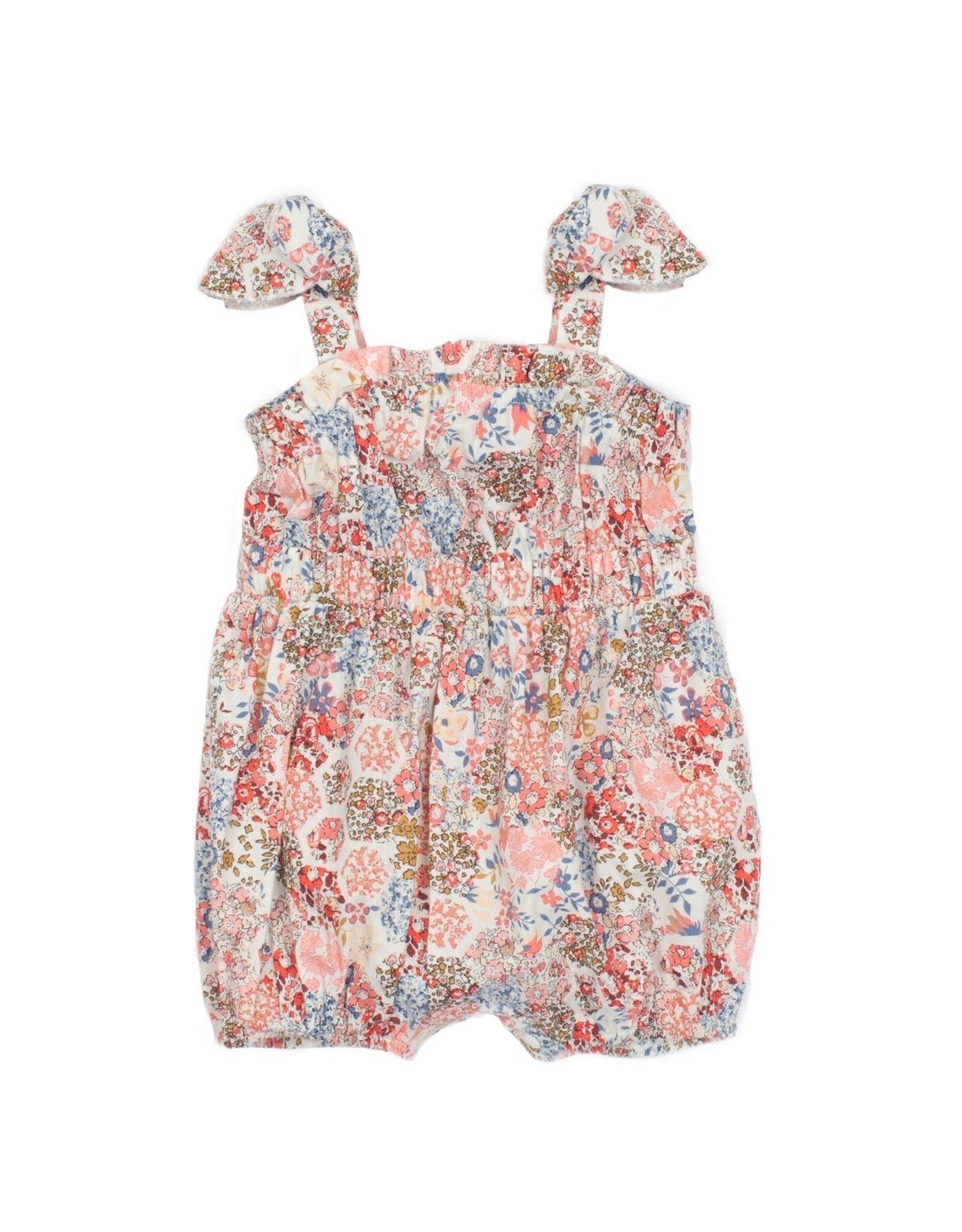 Mabel & Honey Vienna Floral Woven Romper