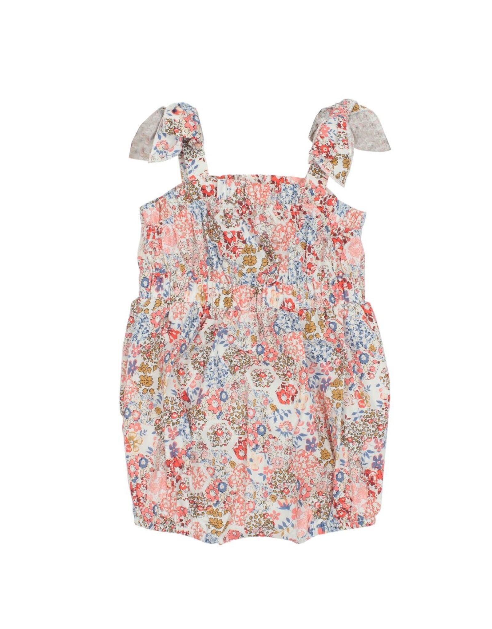 Mabel & Honey Vienna Floral Woven Romper