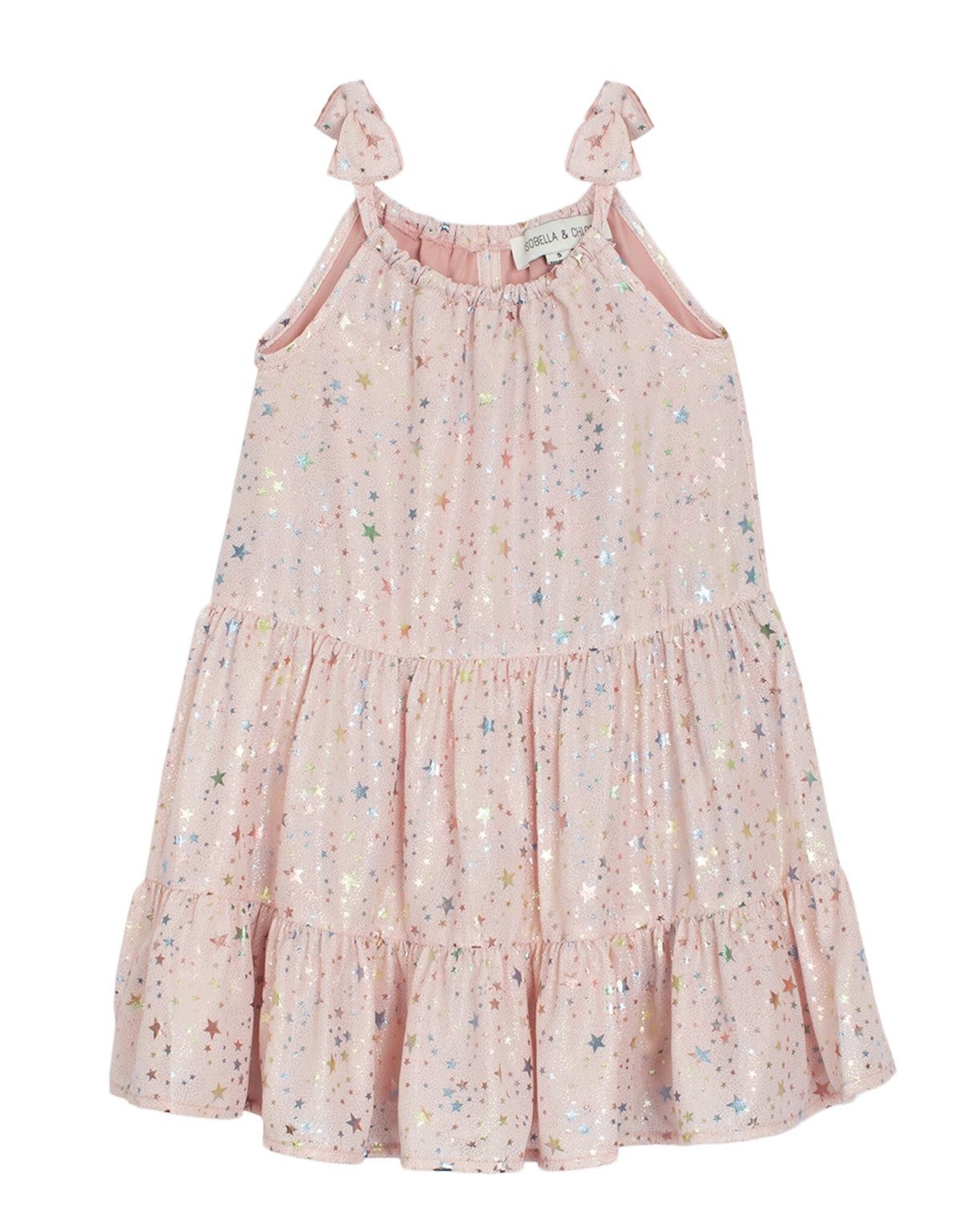 Isobella & Chloe Summer Sparkle Chiffon Dress
