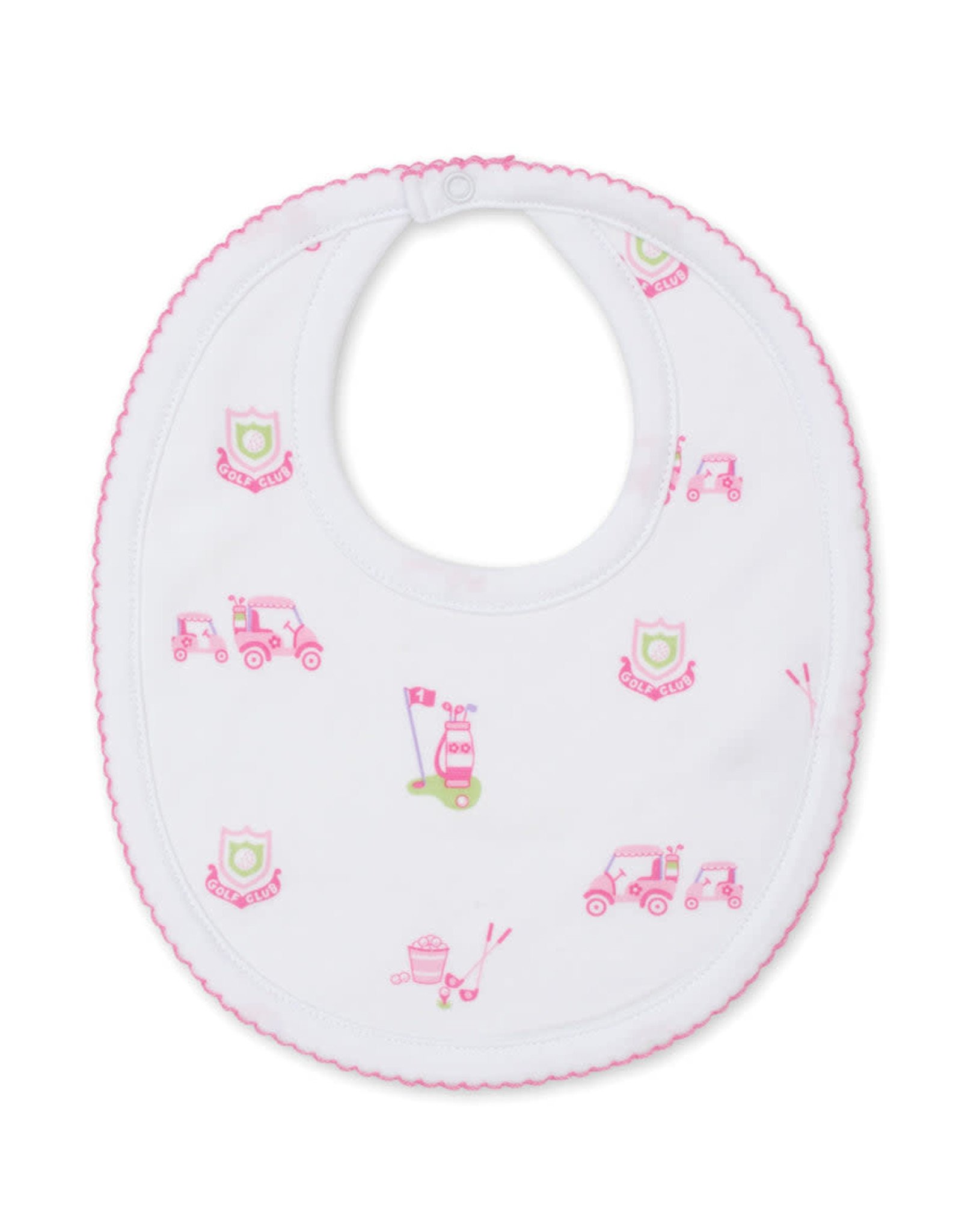 Kissy Kissy Multi Pink Hole in One Bib