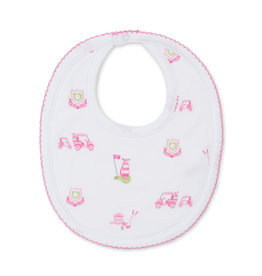 Kissy Kissy Multi Pink Hole in One Bib