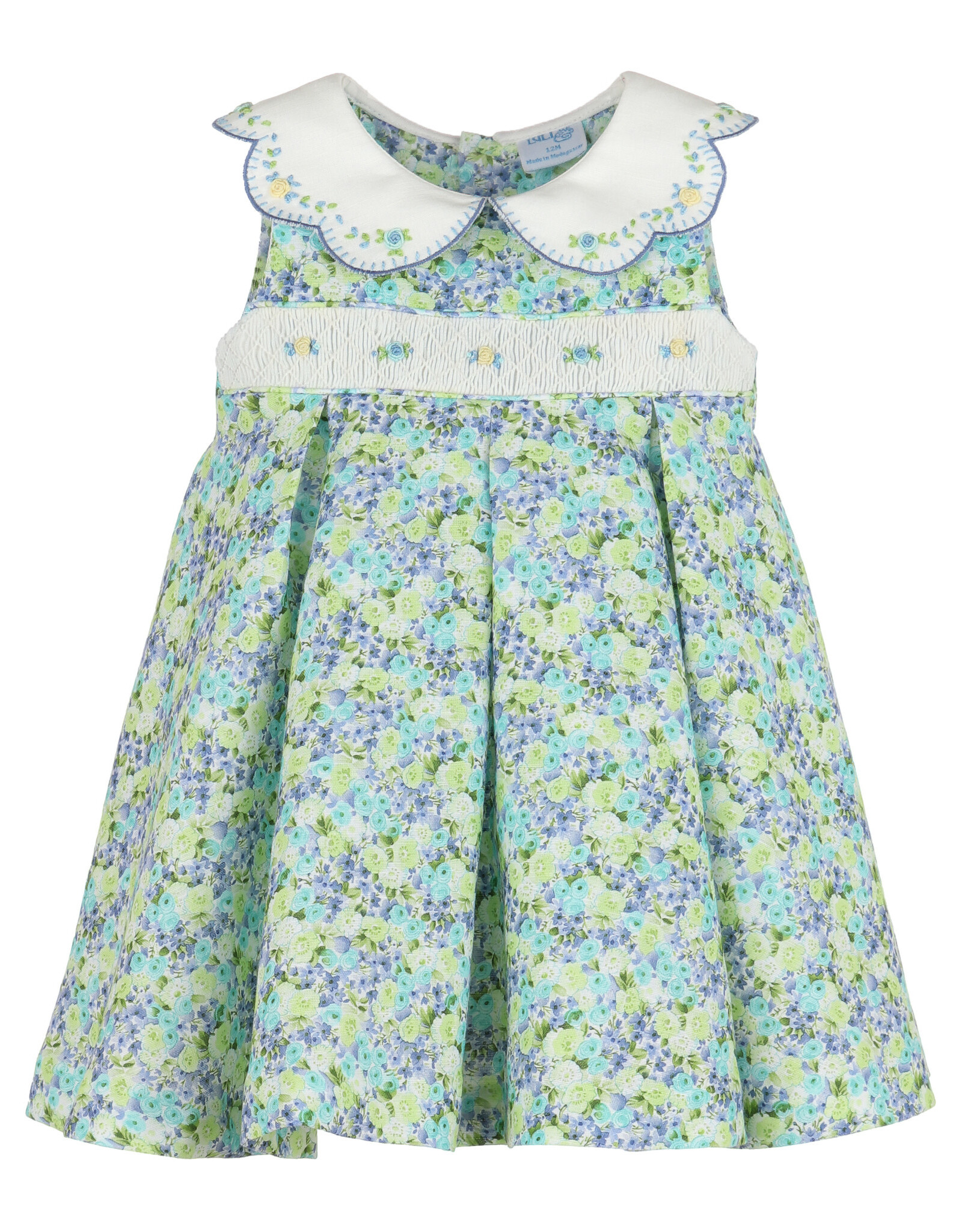 Casero Vintage Smock Dress