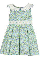 Casero Vintage Embroidery Dress