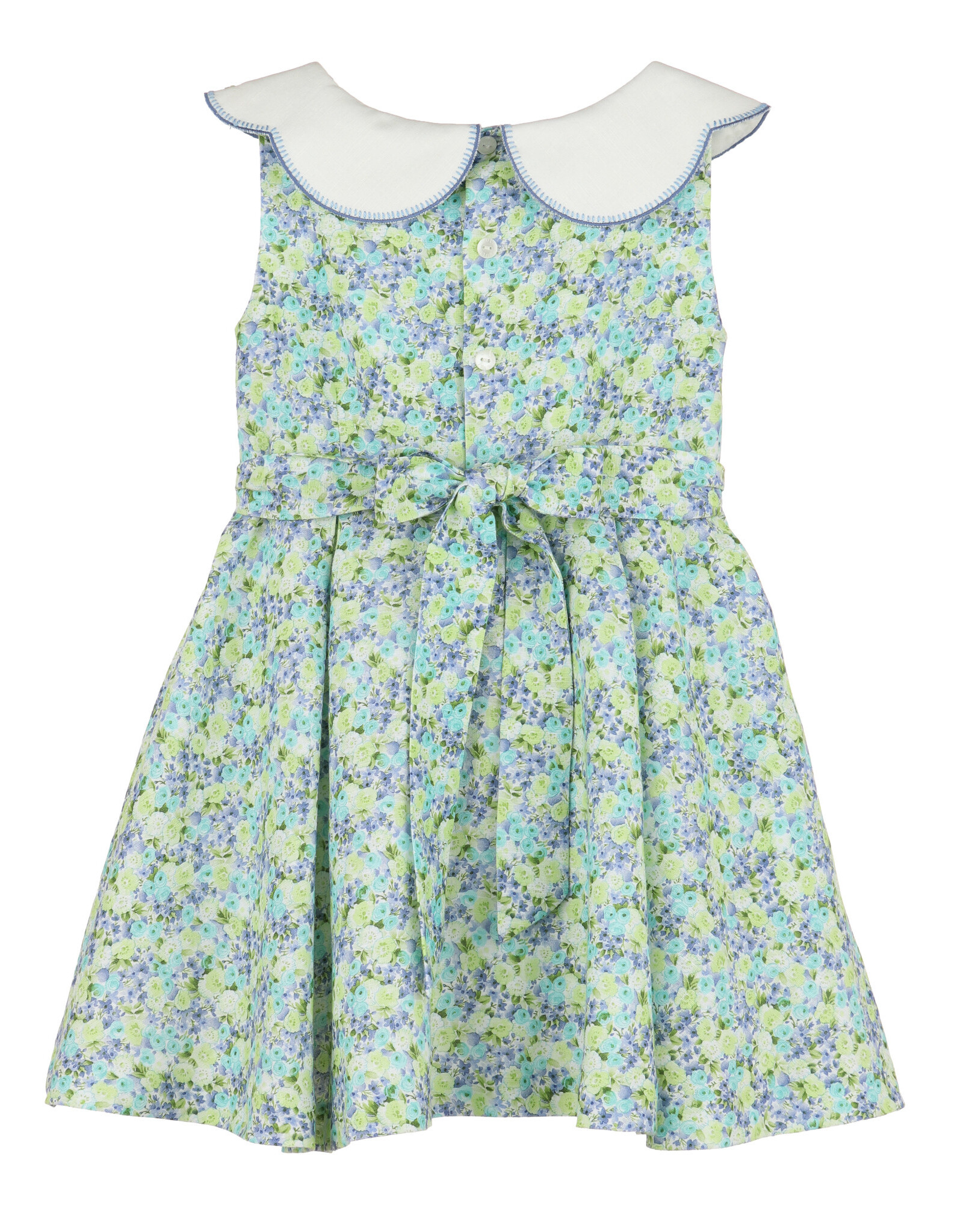 Casero Vintage Embroidery Dress