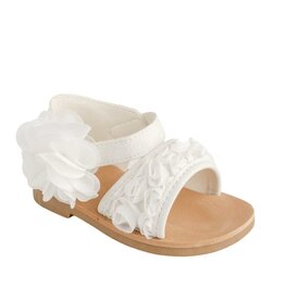 Baby Deer Tiffany Chiffon Flower Toddler Sandal