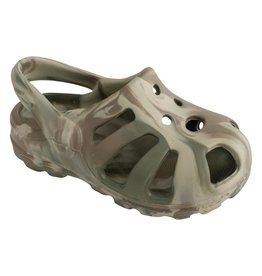 Baby Deer Sunny Camouflage Molded Clogs with Back Strap