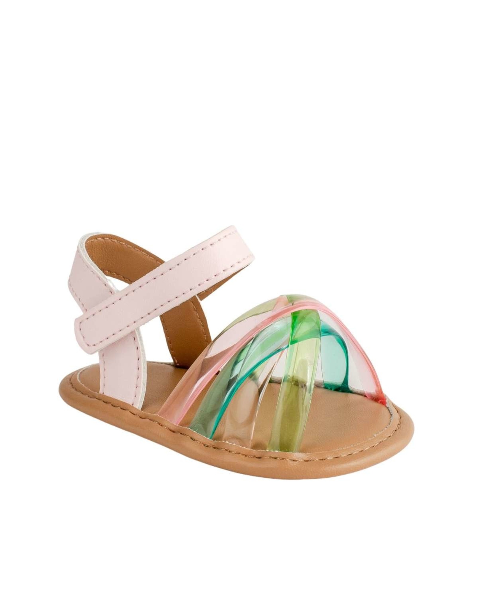 Amazon.com | KIDSUN Toddler Girls Jelly Sandals Soft Rubber Sole Closed Toe  Beach Summer Shoes Mary Jane Dress Princess Flat | Sandals