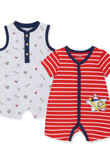 Little Me Baseball Rompers