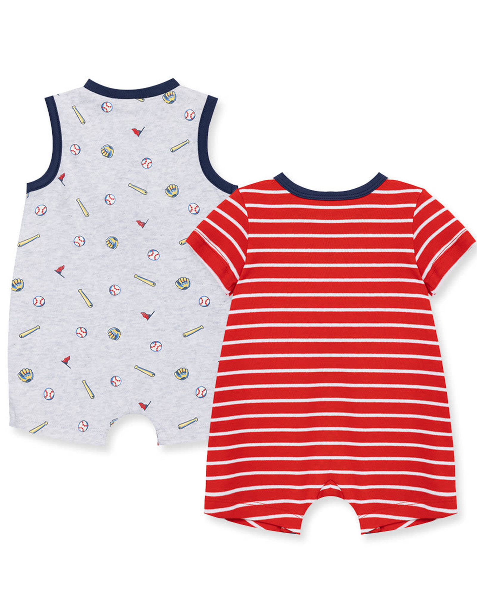 Little Me Baseball Rompers