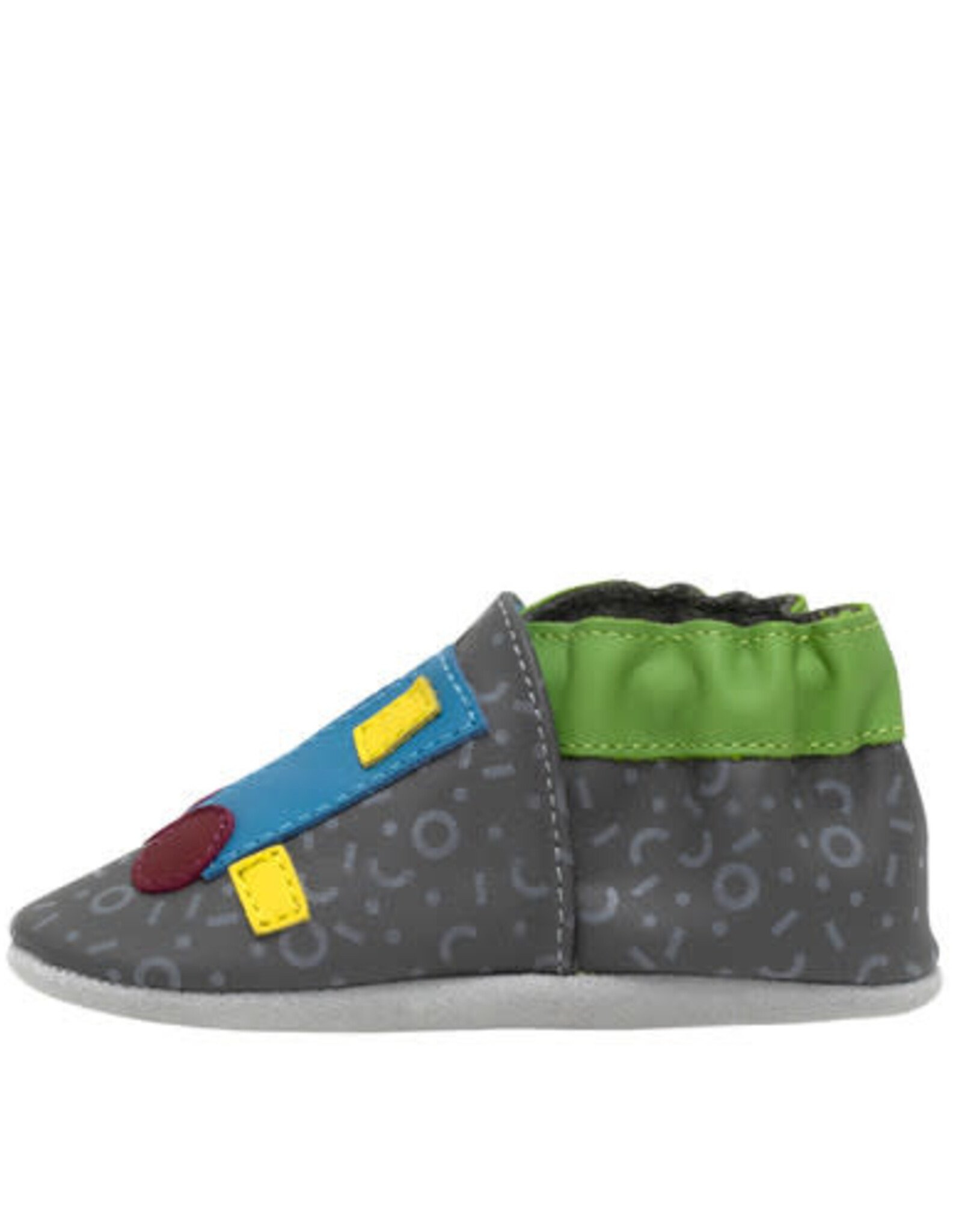 Robeez Train Blocks Soft Soles