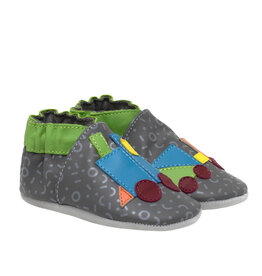 Robeez Train Blocks Soft Soles