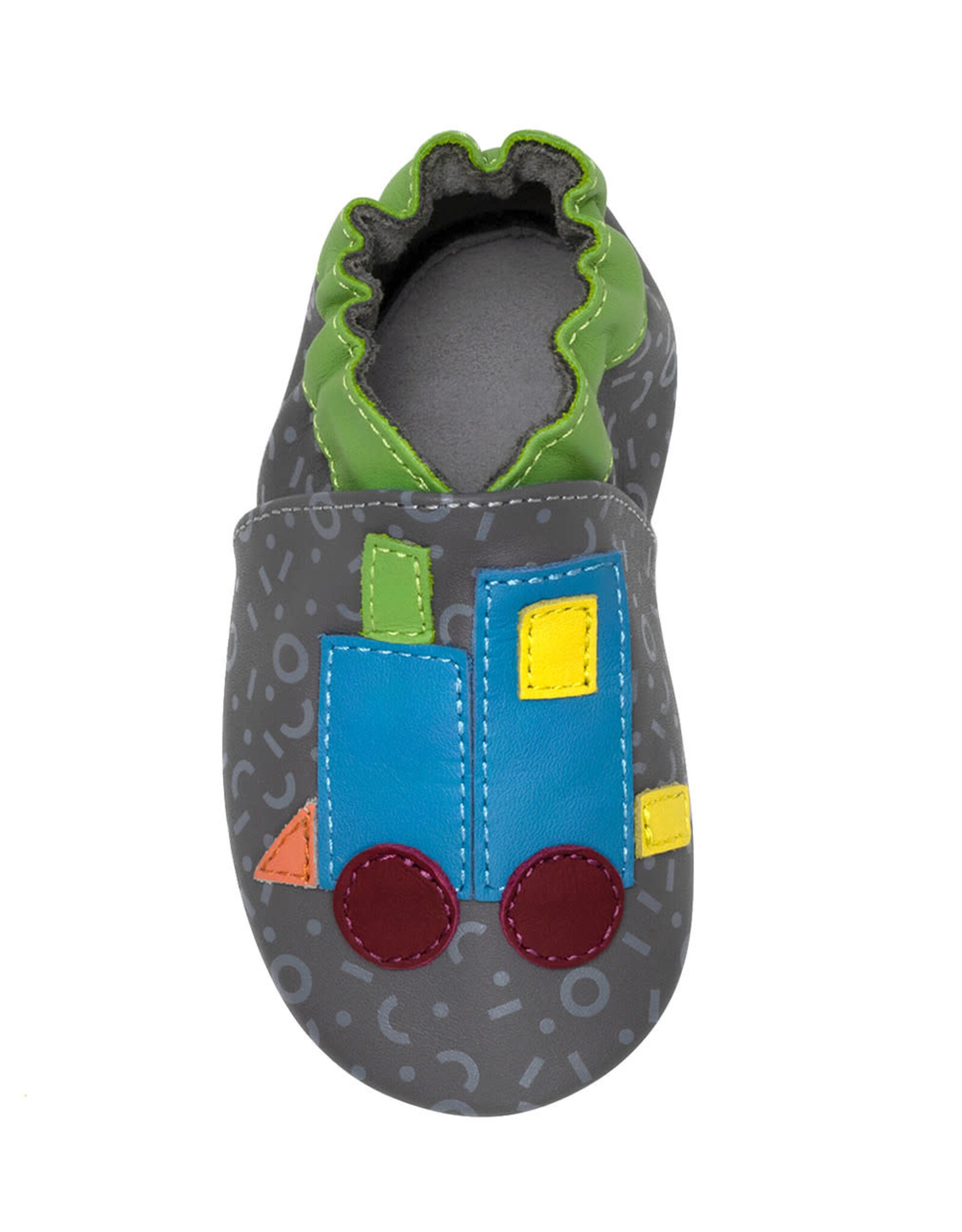 Robeez Train Blocks Soft Soles