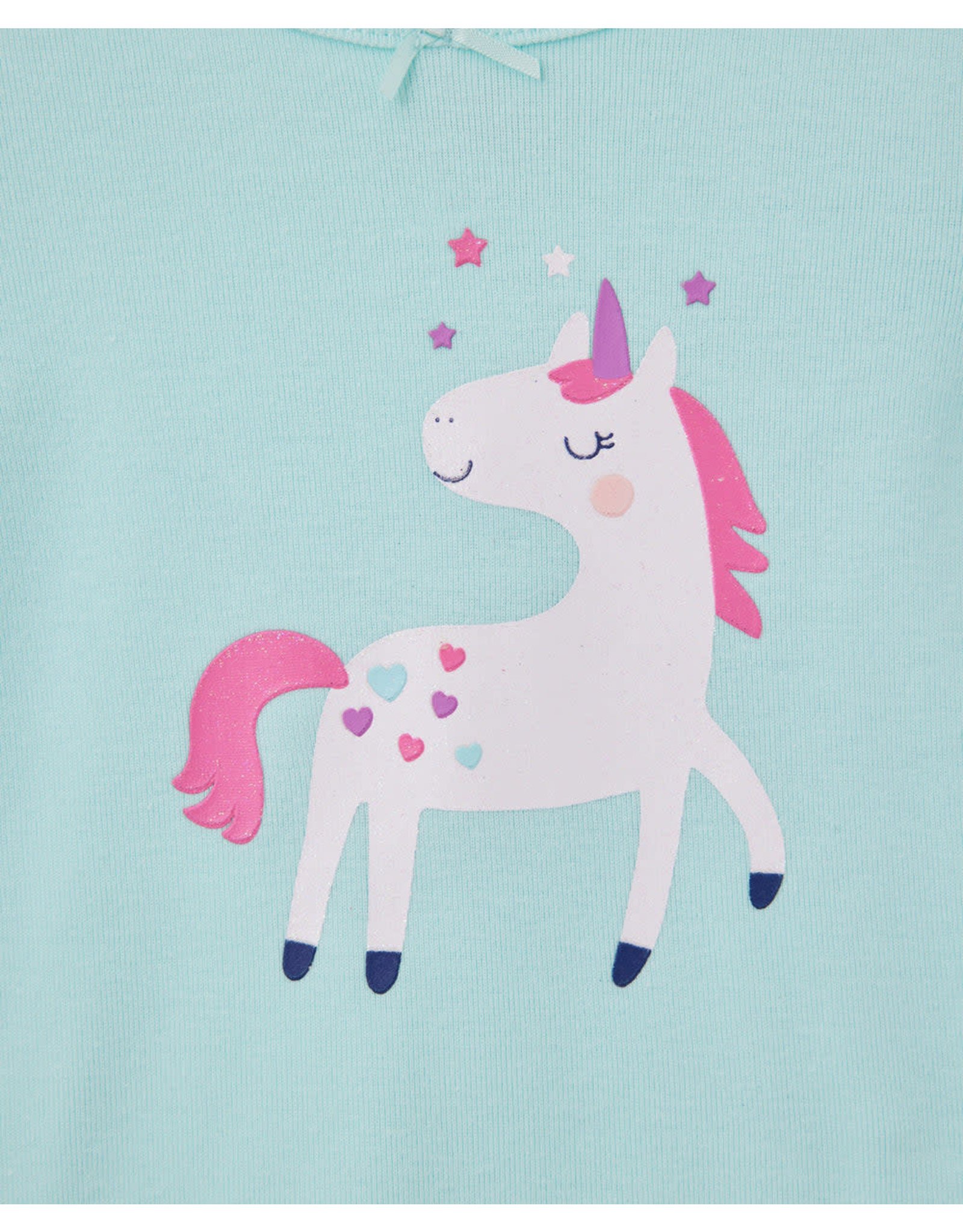 Little Me Unicorn 4-Piece Pajama Set