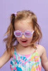 Babiators Polarized Flower: Irresistible Iris with Lavender Mirrored Lenses